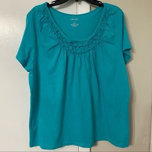 Cotton Teal Shirt